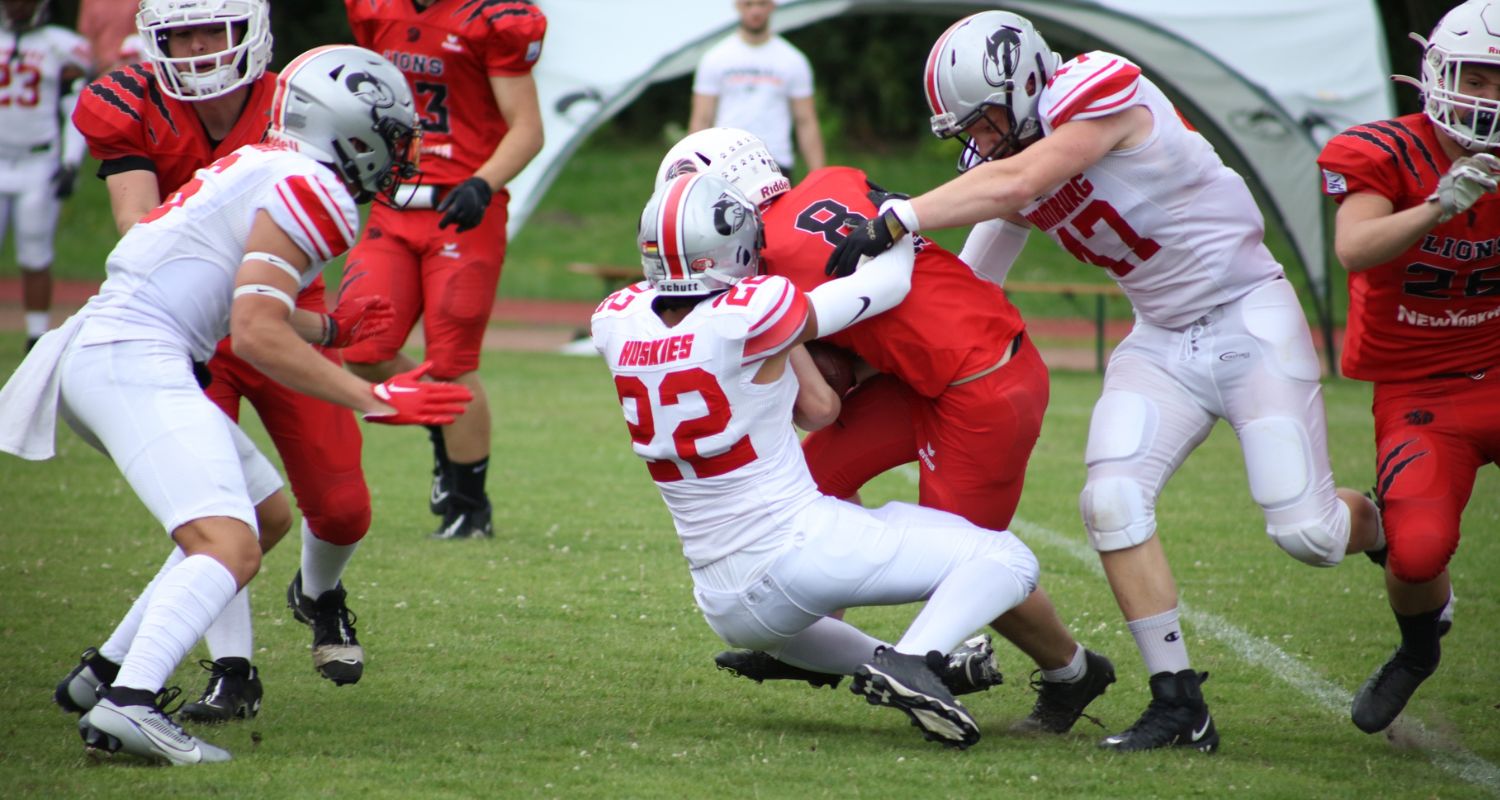 Junior Lions beenden GFL-Juniors Saison mit Niederlage gegen Hamburg Huskies